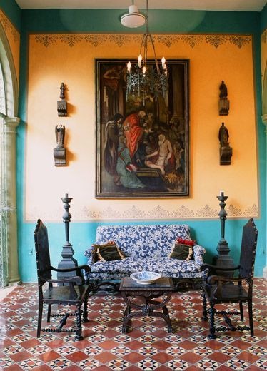 colorful interiors talavera tiles