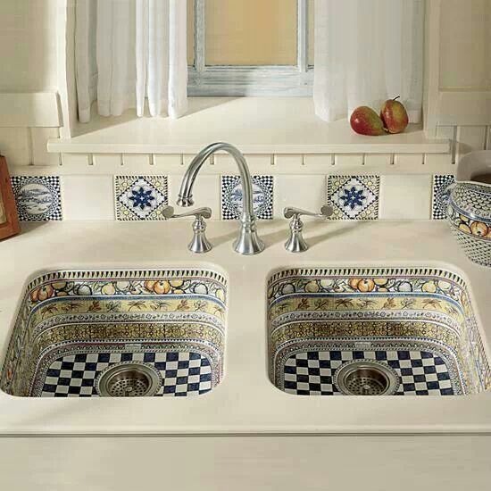 kitchen talavera sink