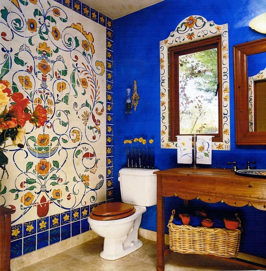 mexican style bathroom