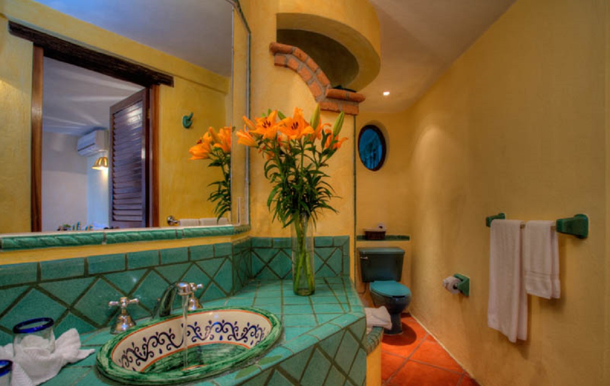 mexican painter ceramic tile trims used as decor for mexican style interior